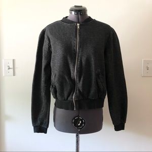 Sweatshirt Bomber Jacket